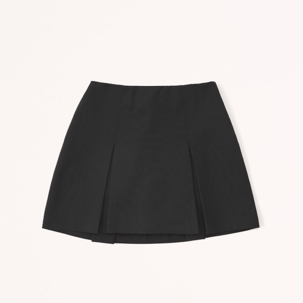 Abercrombie Pleated Menswear Mini Skort Size Large